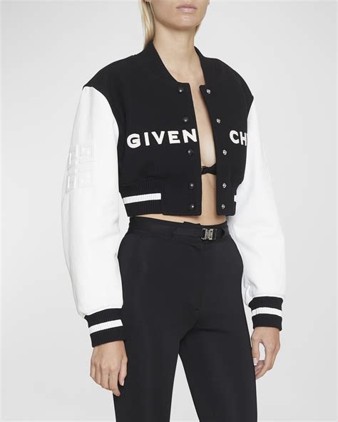 givenchy bomber jacket sale|men cropped bomber jacket.